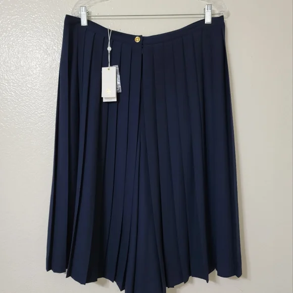 Tory Burch Faye Culottes Tory Blue Skirt Pants